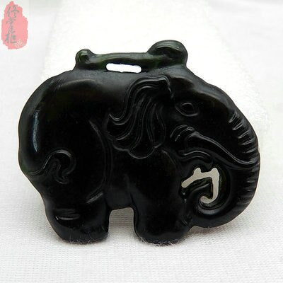 Black Green Jade Pendants-ToShay.org