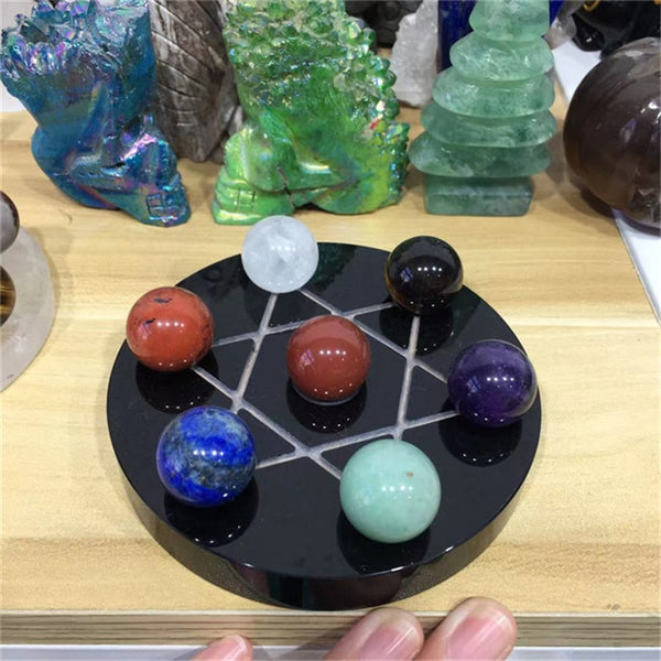 Chakra Crystal Seven Star Array-ToShay.org