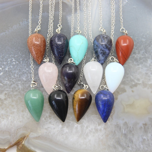 Mixed Crystal Dowsing Pendulums-ToShay.org