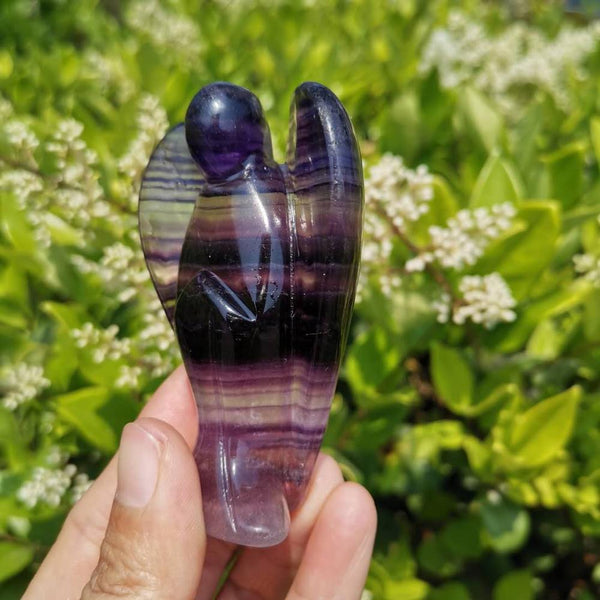 Purple Fluorite Angel-ToShay.org