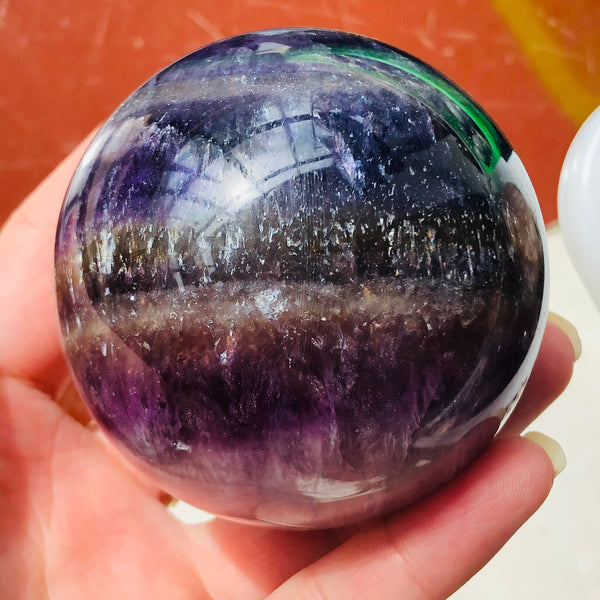 Purple Fluorite Ball-ToShay.org