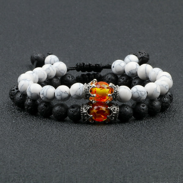 Mixed Crystal Bead Bracelets-ToShay.org