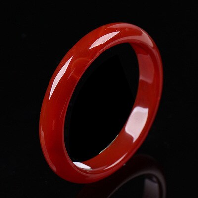 Red Agate Chalcedony Bangle-ToShay.org