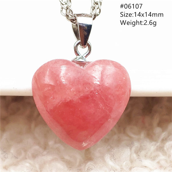 Red Rhodochrosite Pendant-ToShay.org