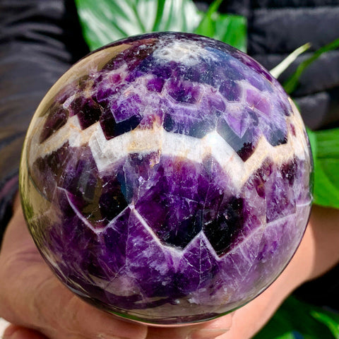 Purple Dream Amethyst Ball-ToShay.org