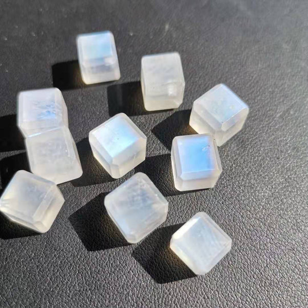 White Moonstone Cubes-ToShay.org