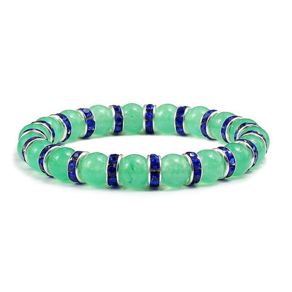 Green Aventurine Bead Bracelet-ToShay.org