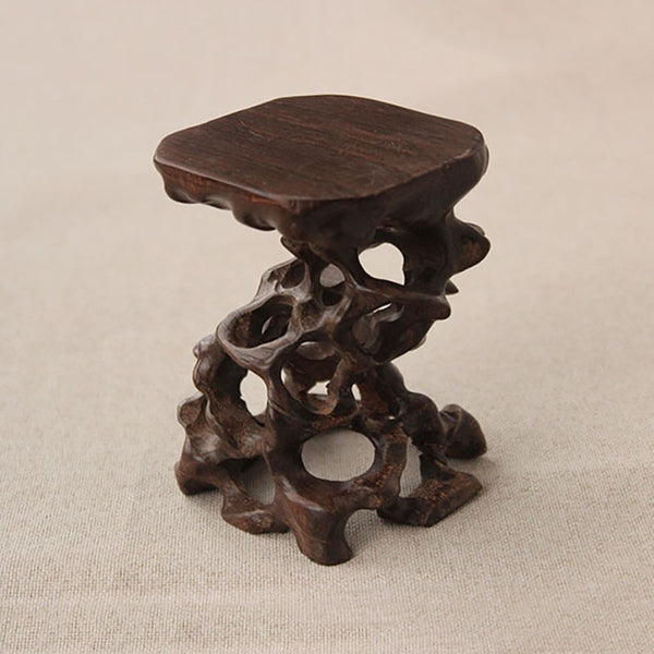 Mahogany Root Display Pedestal-ToShay.org