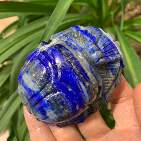 Blue Lapis Lazuli Scarab Amulet-ToShay.org