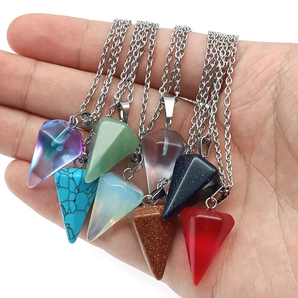 Mixed Crystal Dowsing Pendulums-ToShay.org