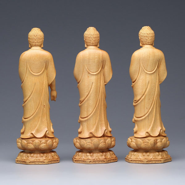 Wood Buddha Statues-ToShay.org