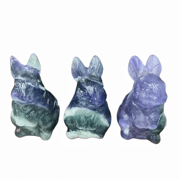 Purple Fluorite Rabbit-ToShay.org