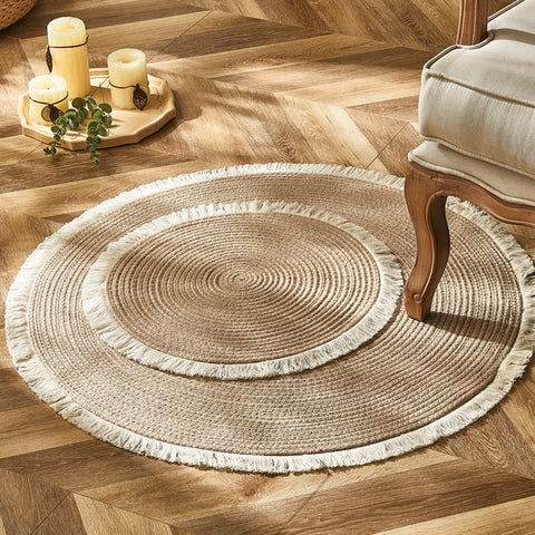 Rattan Tassel Mat-ToShay.org