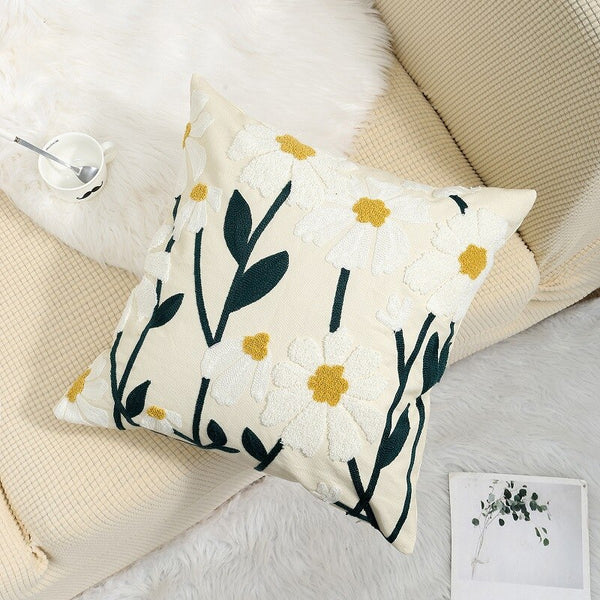 Embroidered Cushion Cover-ToShay.org