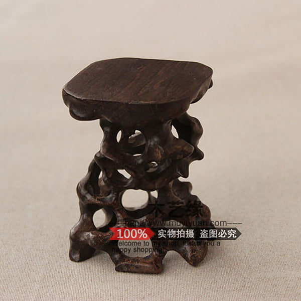 Mahogany Root Display Pedestal-ToShay.org