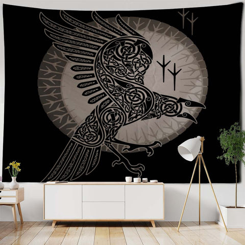 Crow Art Tapestry-ToShay.org