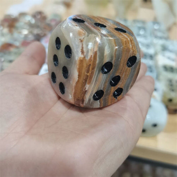 White Jade Dice-ToShay.org