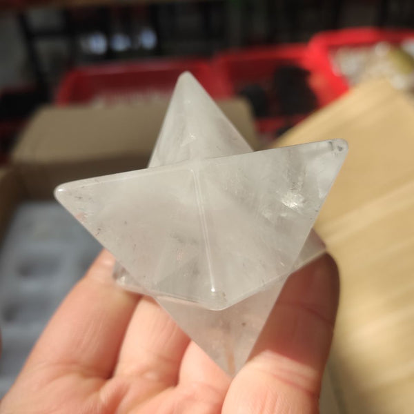 White Quartz Crystal Merkabah-ToShay.org