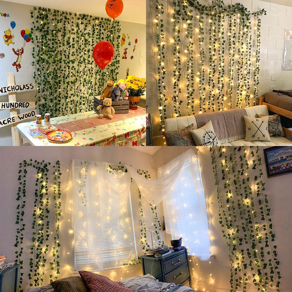 Ivy Garlnd LED String Lights-ToShay.org