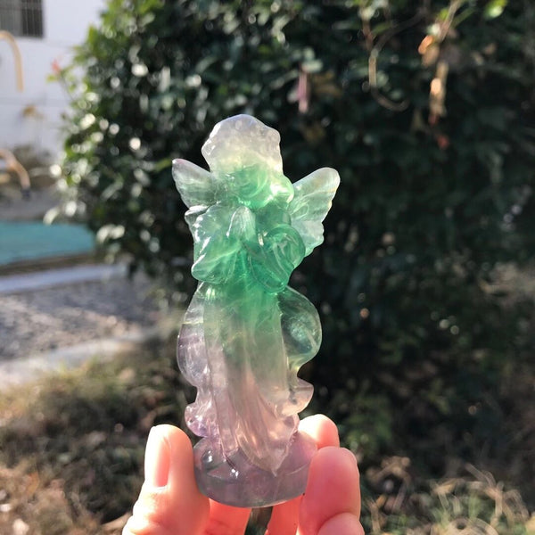 Rainbow Fluorite Angel-ToShay.org