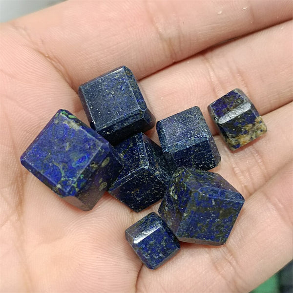 Blue Azurite Cube-ToShay.org