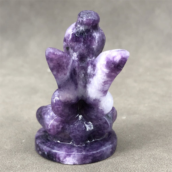 Purple Lepidolite Fairy-ToShay.org