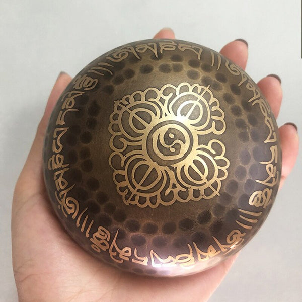 Tibetan Copper Singing Bowl-ToShay.org