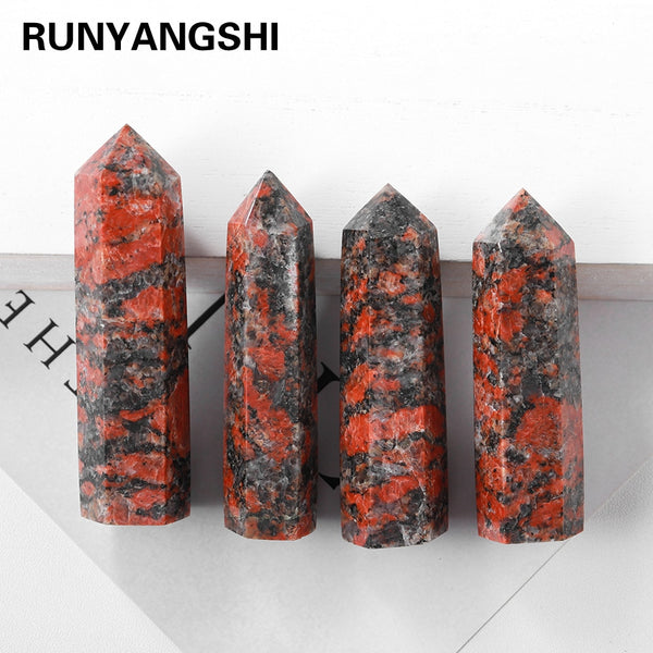 Red Katophorite Stone Point-ToShay.org