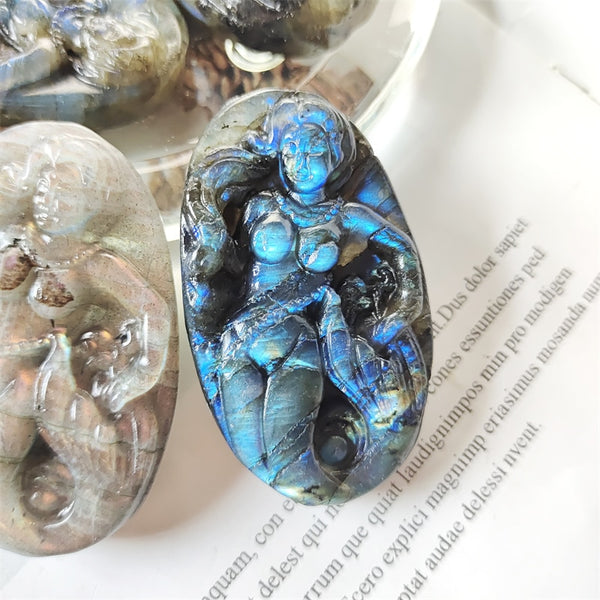 Blue Labradorite Mermaid-ToShay.org