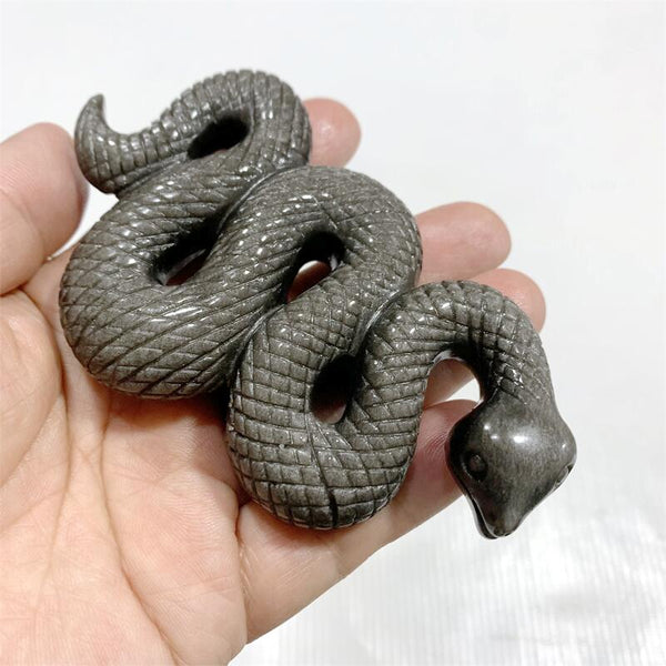 Gold Obsidian Snake-ToShay.org