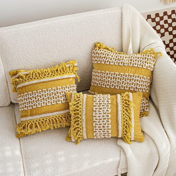 Tufted Tassel Pillow Case-ToShay.org