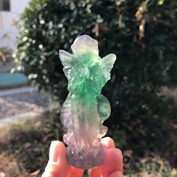 Rainbow Fluorite Angel-ToShay.org