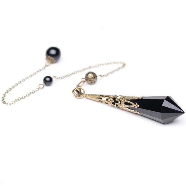 Black Obsidian Dowsing Pendulums-ToShay.org