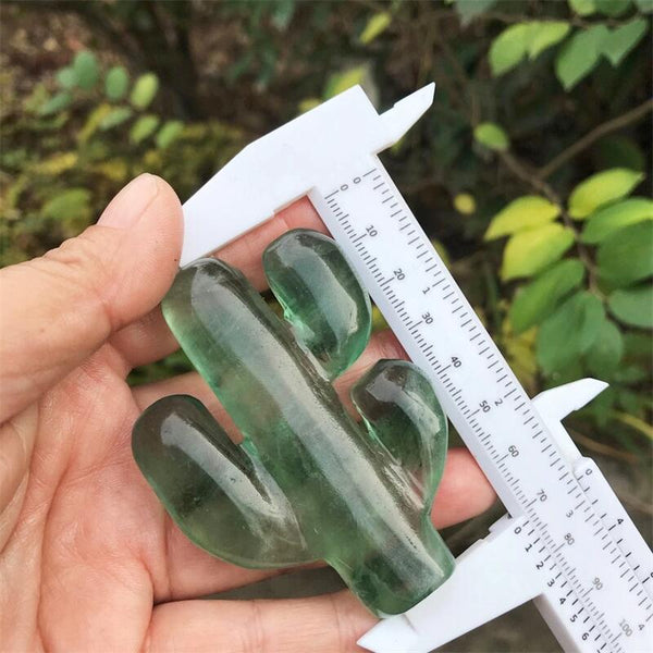 Green Fluorite Cactus-ToShay.org