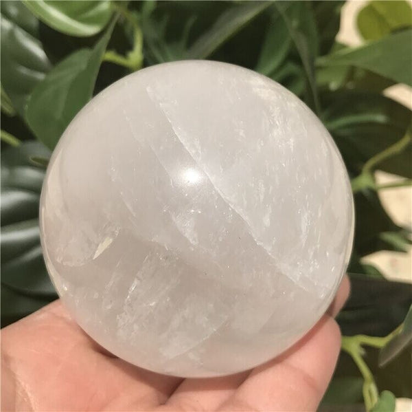 Yellow Calcite Crystal Spar Ball-ToShay.org