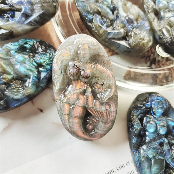 Blue Labradorite Mermaid-ToShay.org