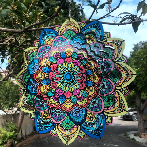 Mandala Wind Spinner-ToShay.org