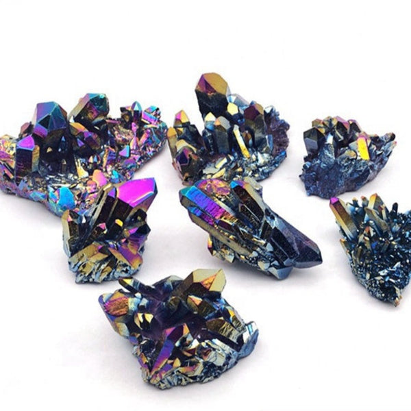 Rainbow Aura Titanium Bismuth Cluster-ToShay.org