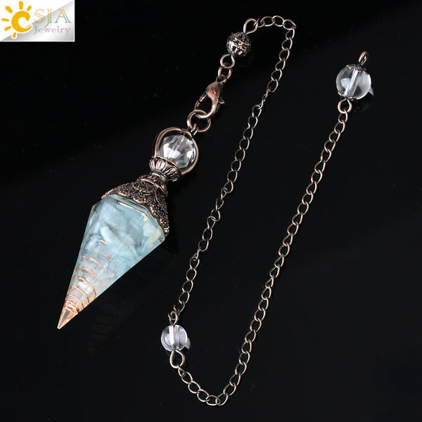 Mixed Crystal Dowsing Pendulums-ToShay.org