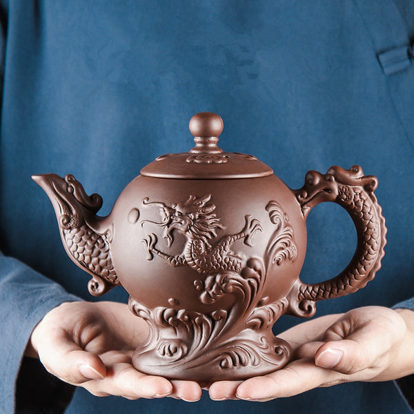 Dragon Clay Teapot-ToShay.org