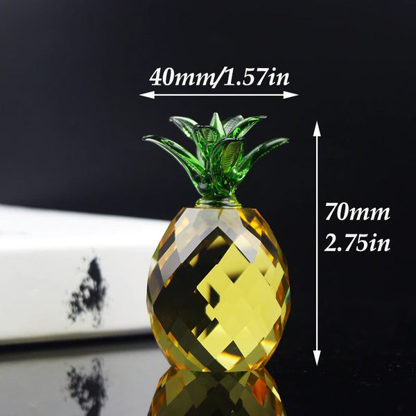 Yellow Crystal Pineapple-ToShay.org