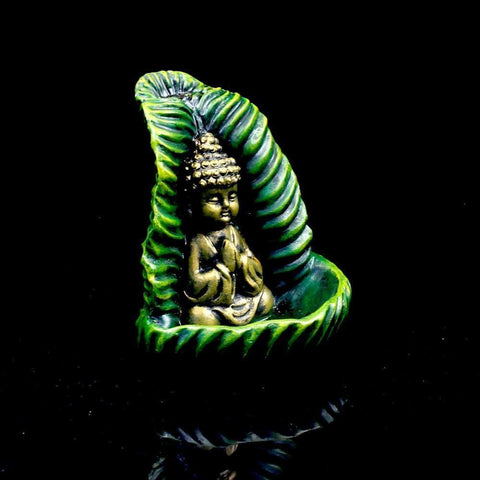 Green Buddha Incense Burner-ToShay.org