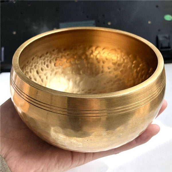 Tibetan Brass Singing Bowl-ToShay.org