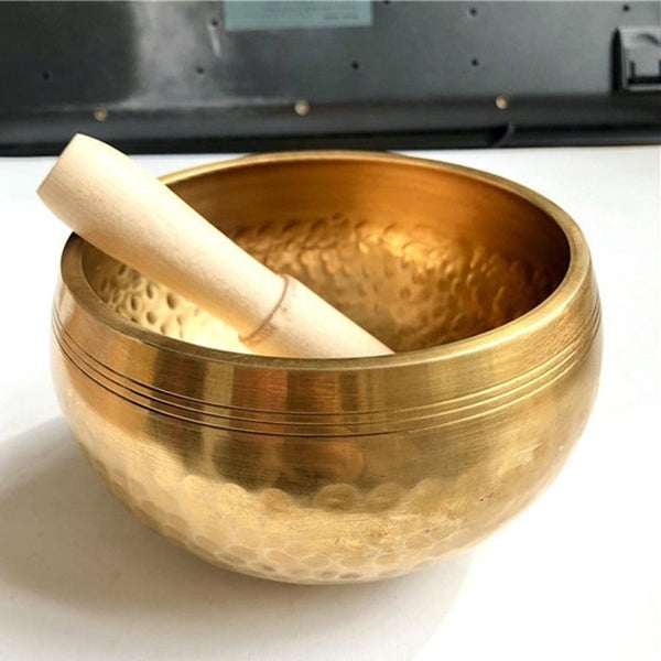 Tibetan Brass Singing Bowl-ToShay.org