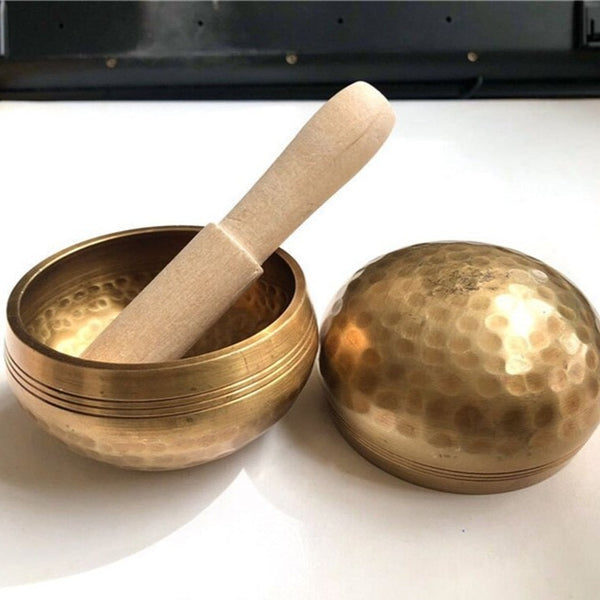 Tibetan Brass Singing Bowl-ToShay.org