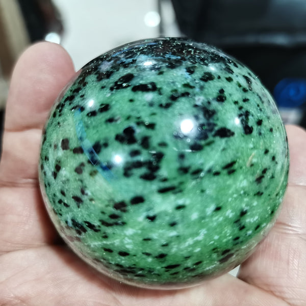 Green Zoisite Ball-ToShay.org