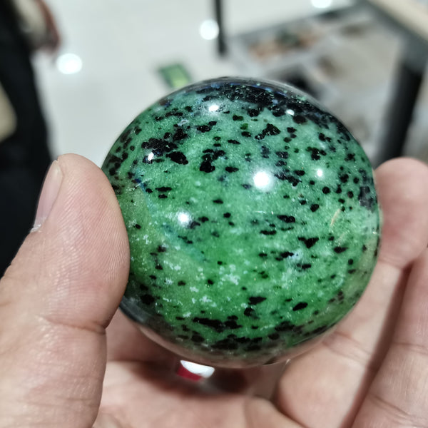 Green Zoisite Ball-ToShay.org