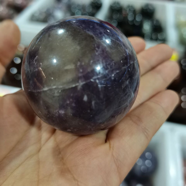 Purple Dream Amethyst Ball-ToShay.org