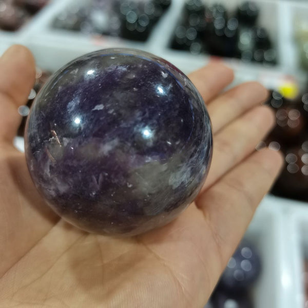 Purple Dream Amethyst Ball-ToShay.org