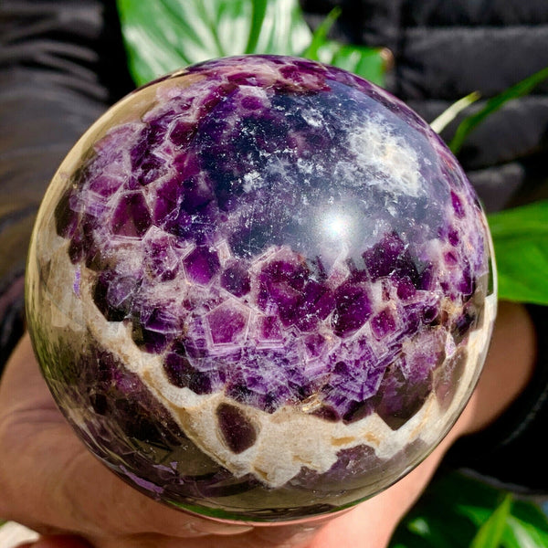 Purple Dream Amethyst Ball-ToShay.org